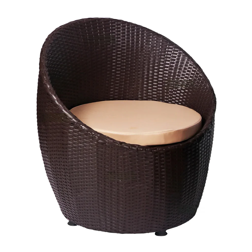 MyGreenearth Outdoor Patio Seating Set 2 Chairs and 1 Table Set (Dark Brown)