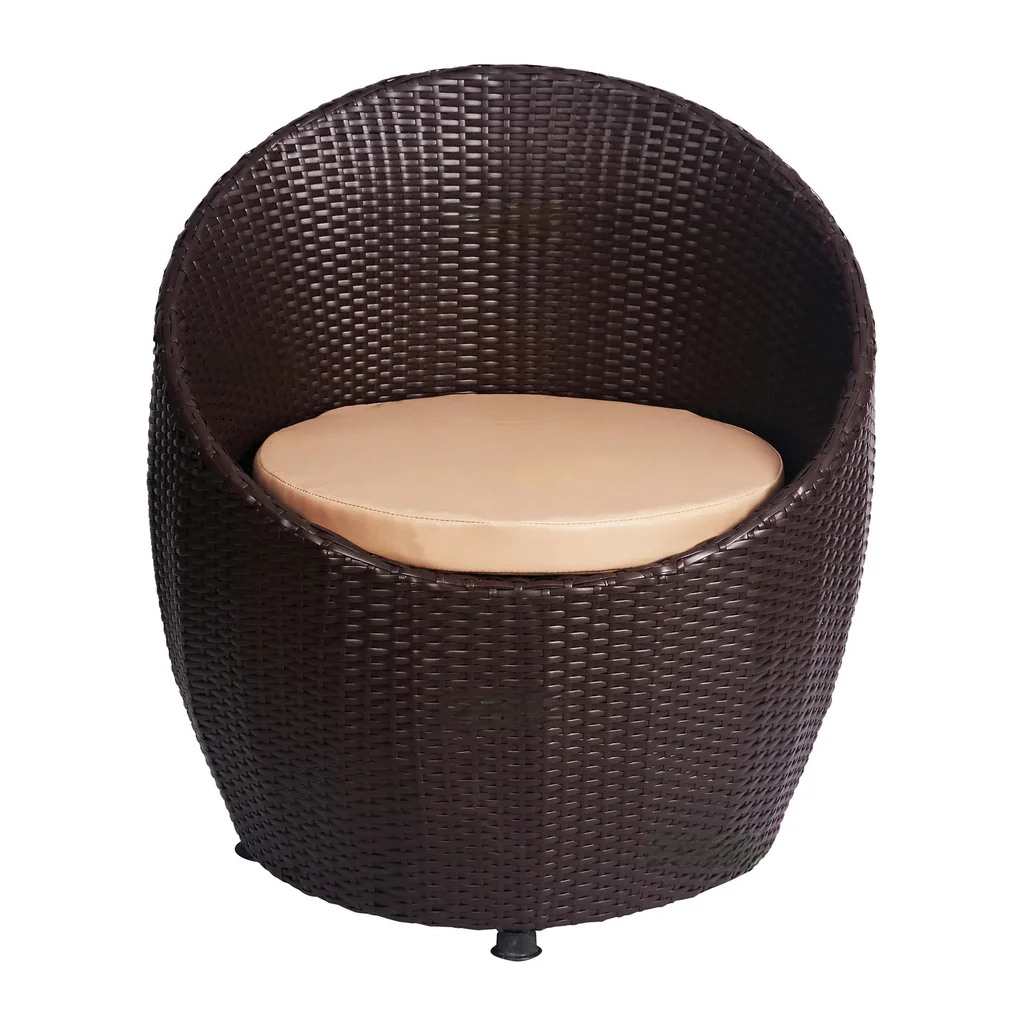 MyGreenearth Outdoor Patio Seating Set 2 Chairs and 1 Table Set (Dark Brown)