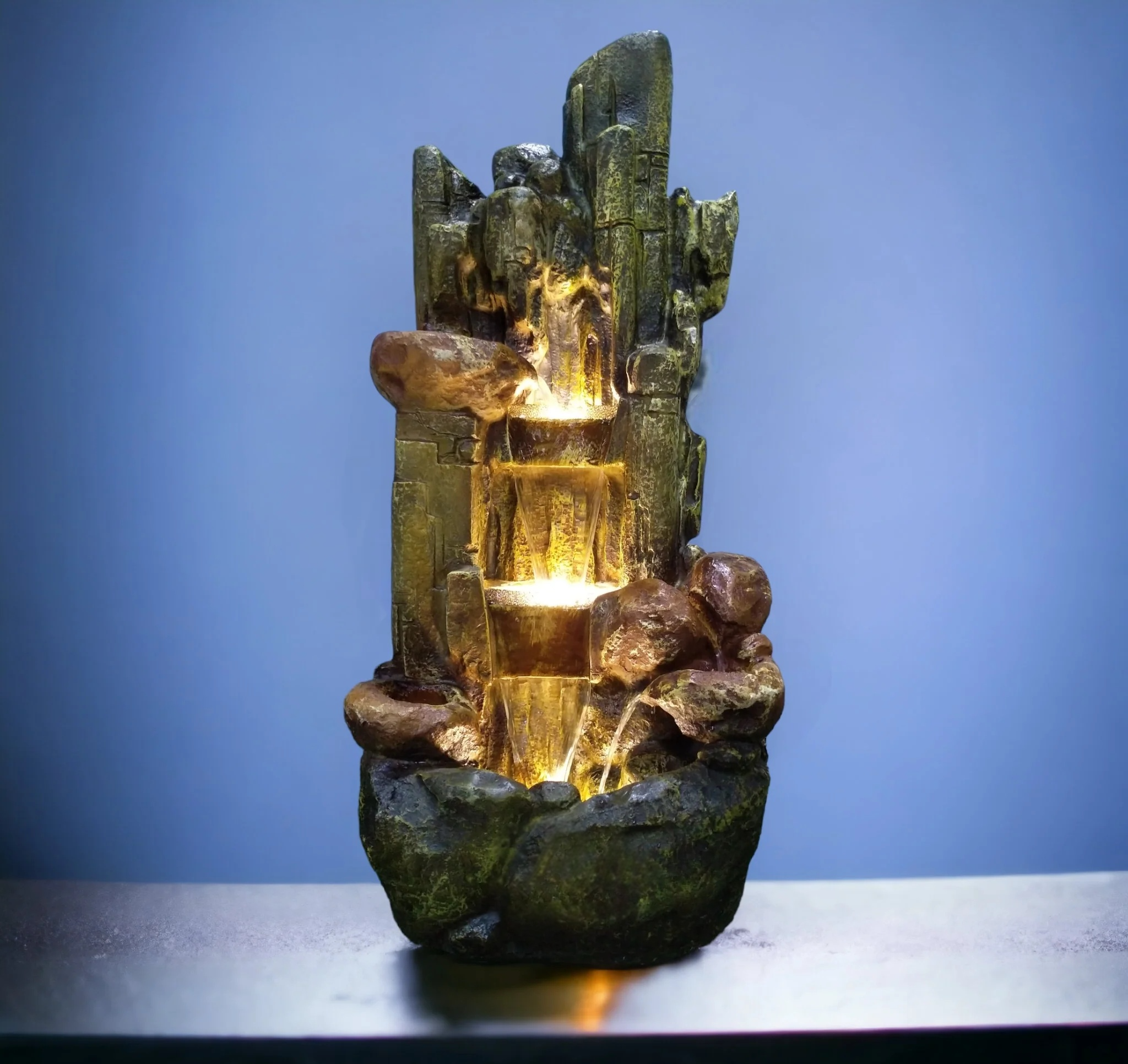 Rock LED Water Fountain