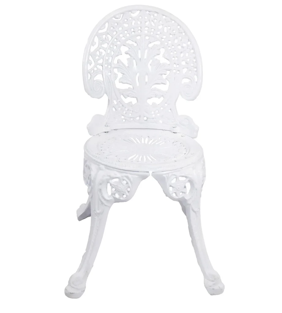 MyGreenearth Cast Aluminium Garden Patio Seating 2 Chair and 1 Table Set