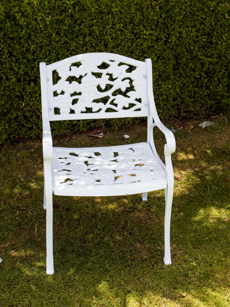 MyGreenearth Cast Aluminium Garden Patio Seating 2 Chair and 1 Table Set