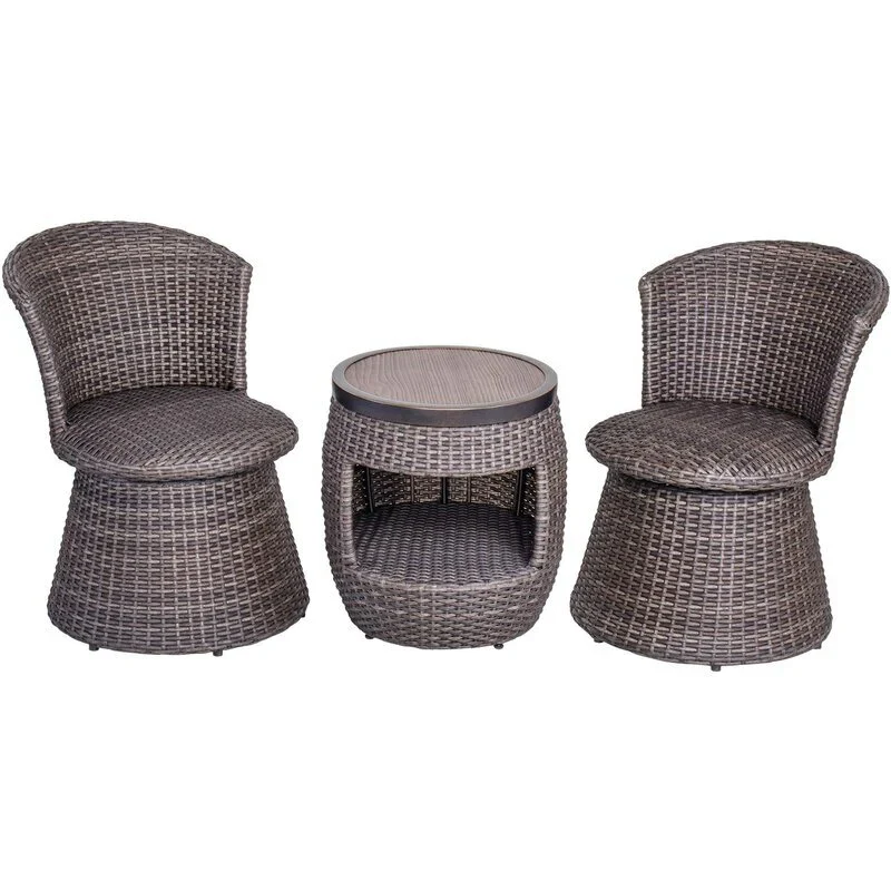 MyGreenearth Outdoor Patio Seating Set 2 Chairs and 1 Table