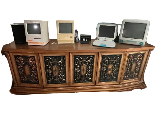 Vintage Ornate Wooden Sideboard
