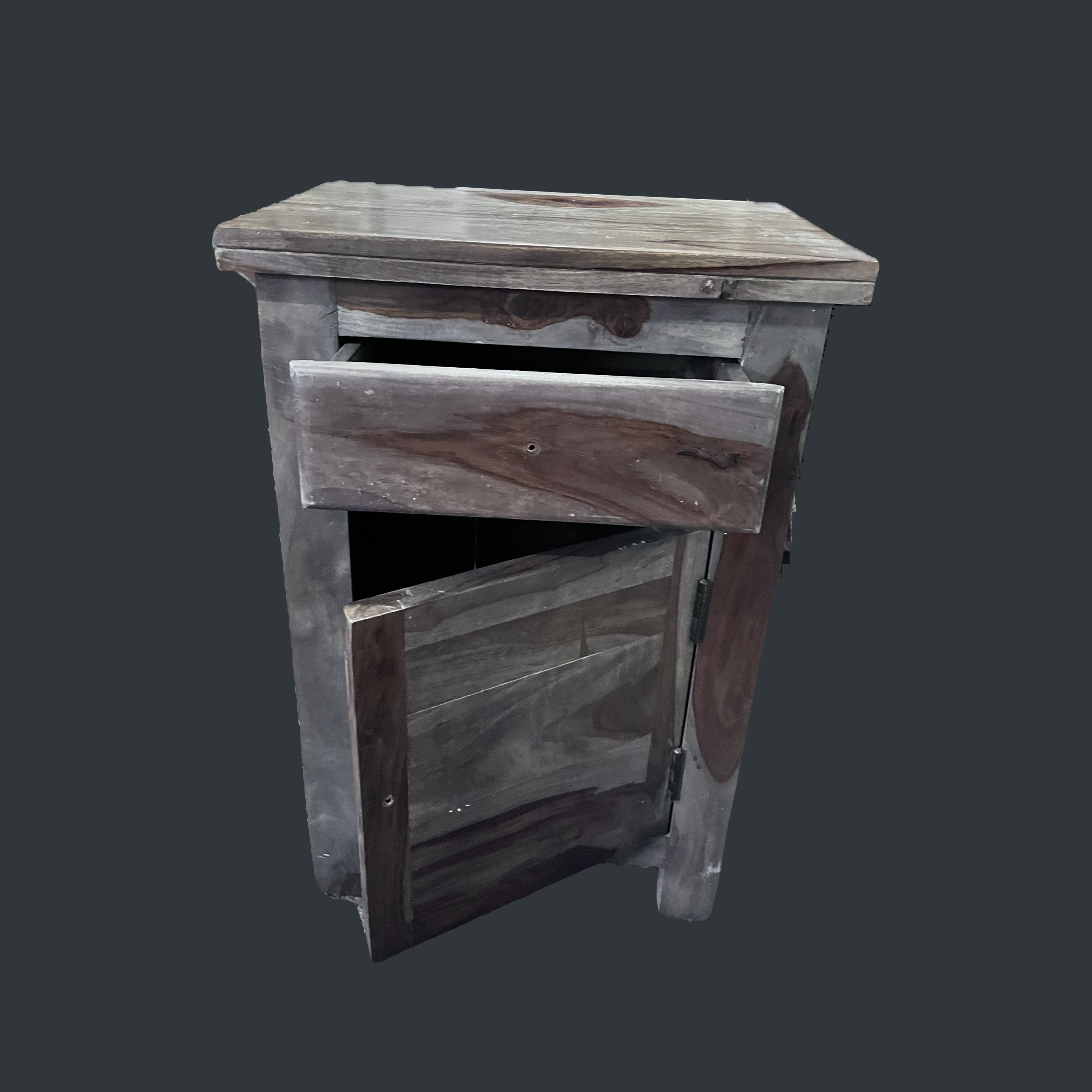 Rustic Wooden Side Table