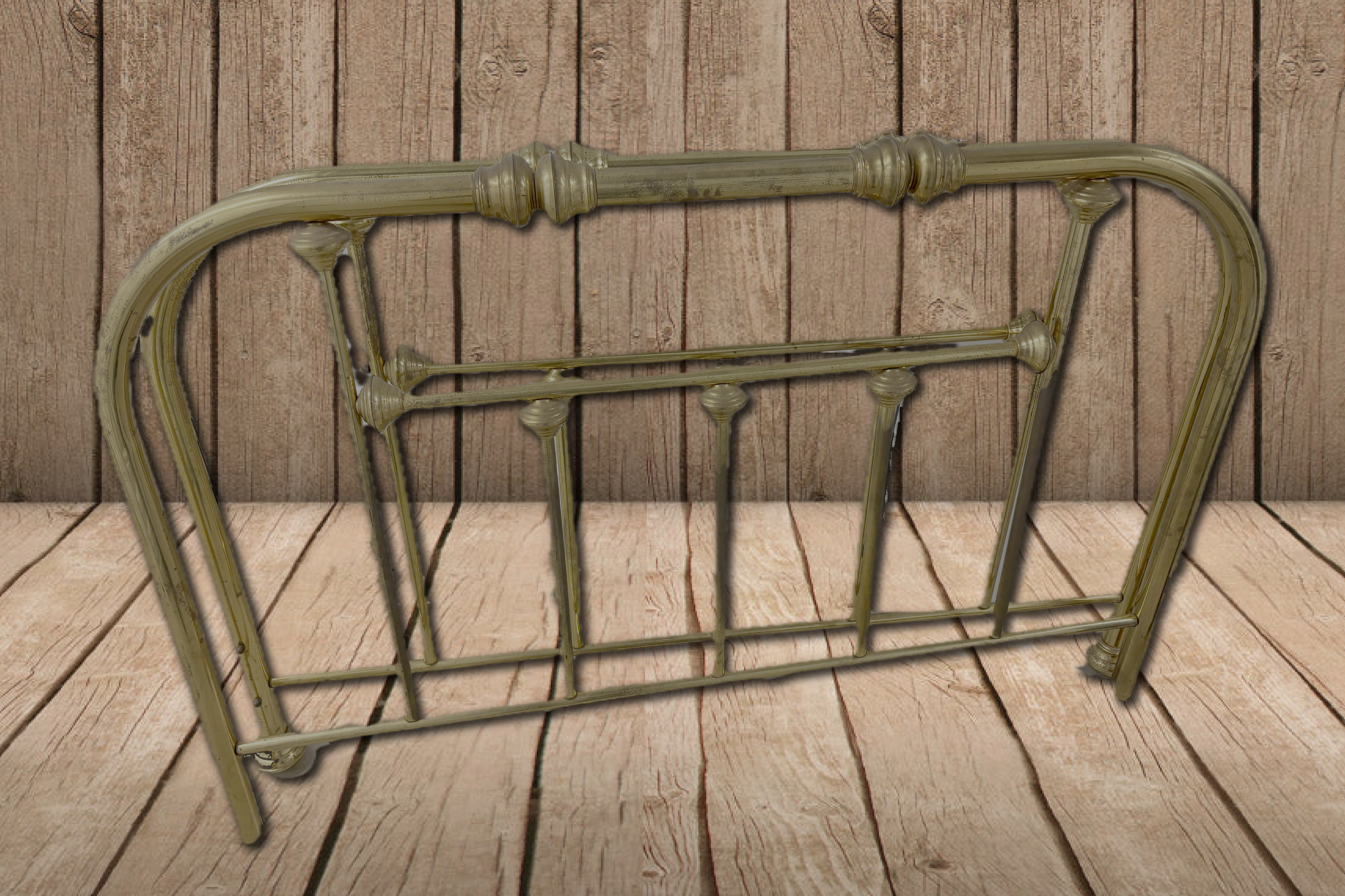 Vintage Metal Bed Headboard