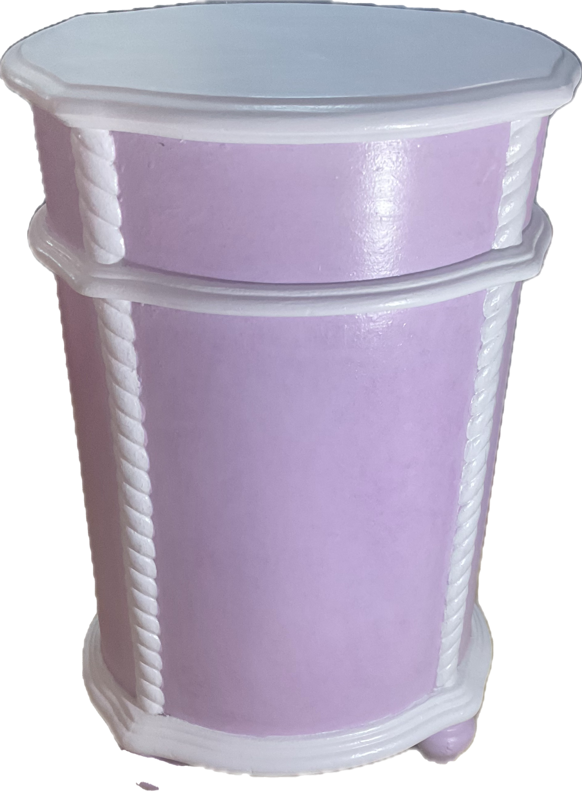 Lavender End table/side-cabinet