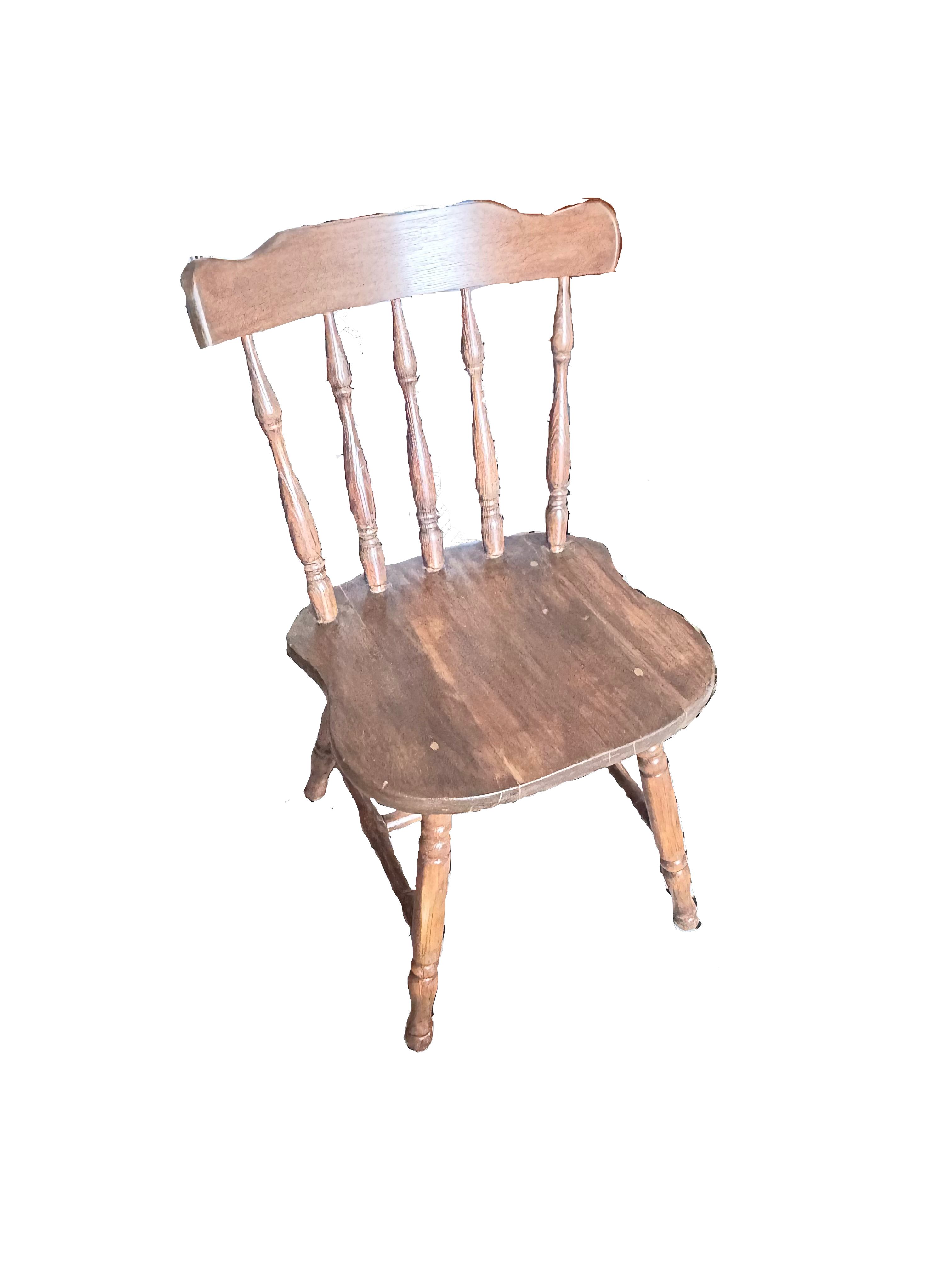 Wooden Captain's Chair