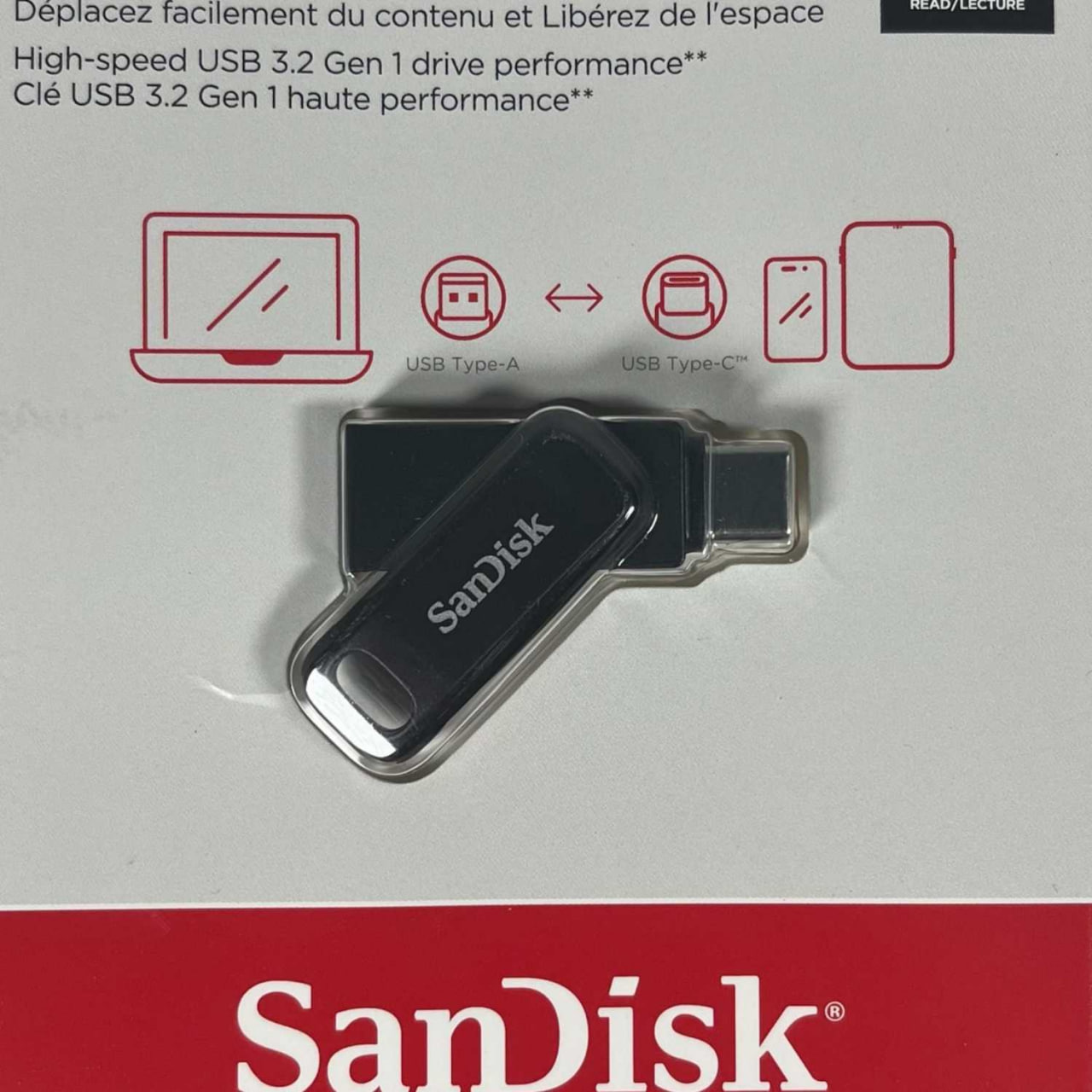 SanDisk Ultra Dual Drive Go USB Type C - SDDDC3