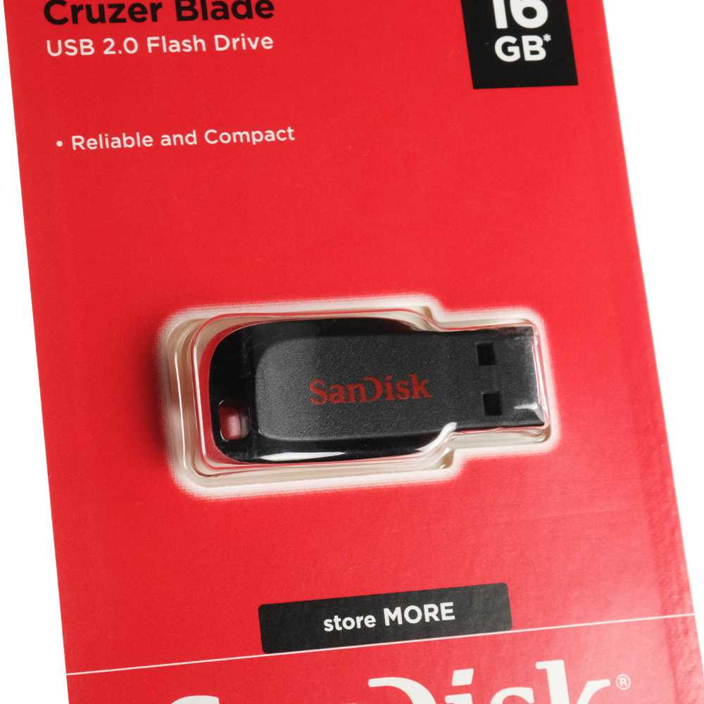 SanDisk Cruzer Blade Flashdisk USB 2.0 - SDCZ50