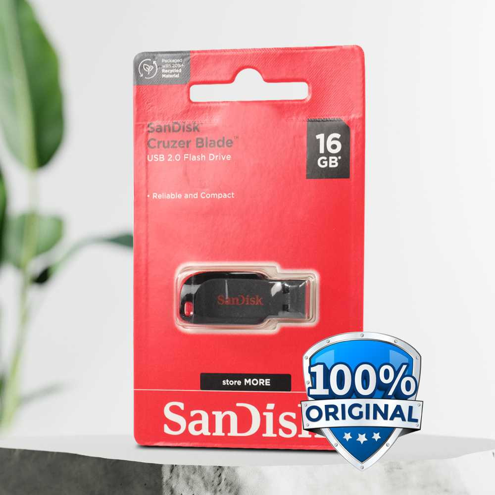 SanDisk Cruzer Blade Flashdisk USB 2.0 - SDCZ50