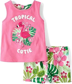 Tropical Cutie Girls' Summer Outfit