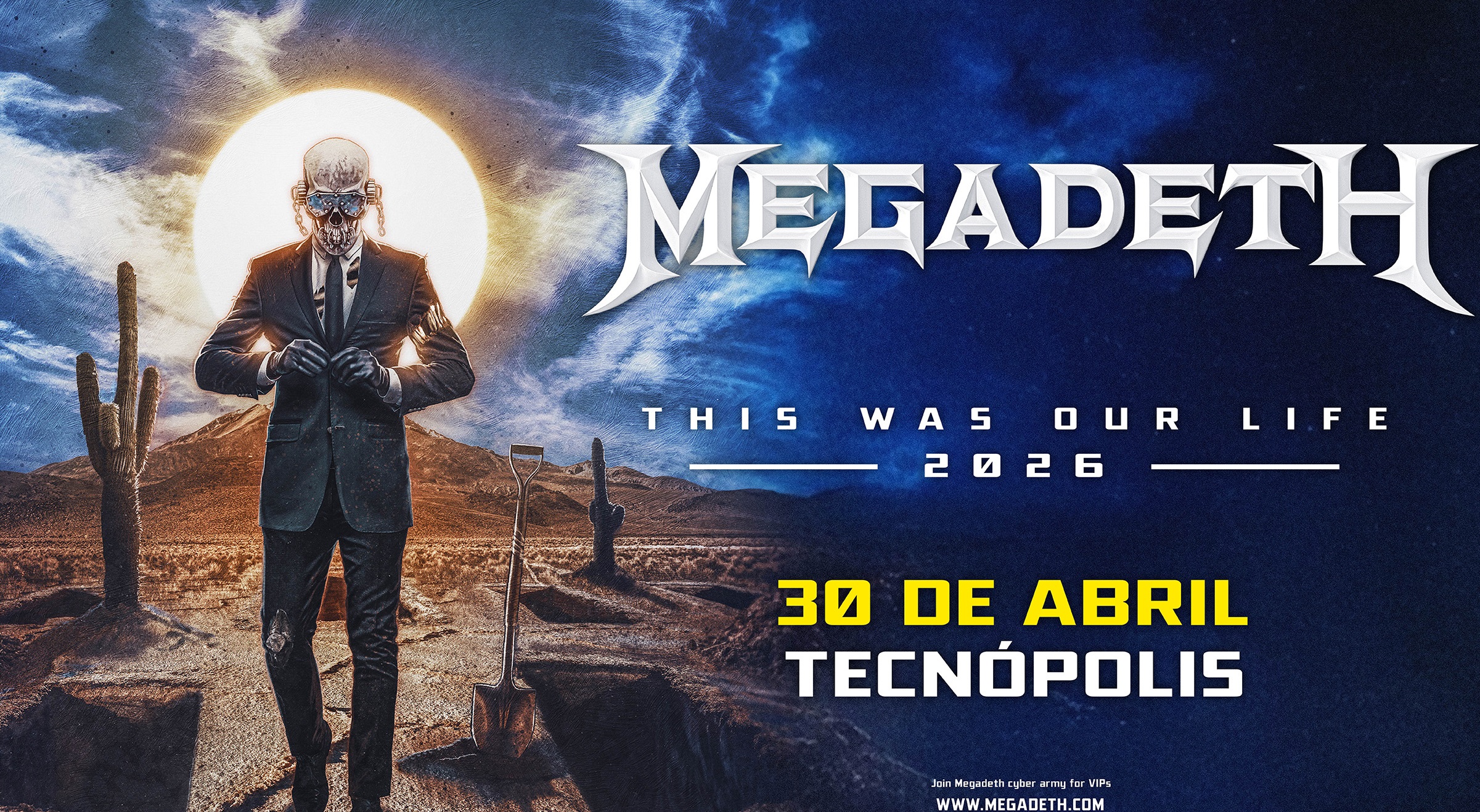 MEGADETH THIS WAS OUR LIFE 2026