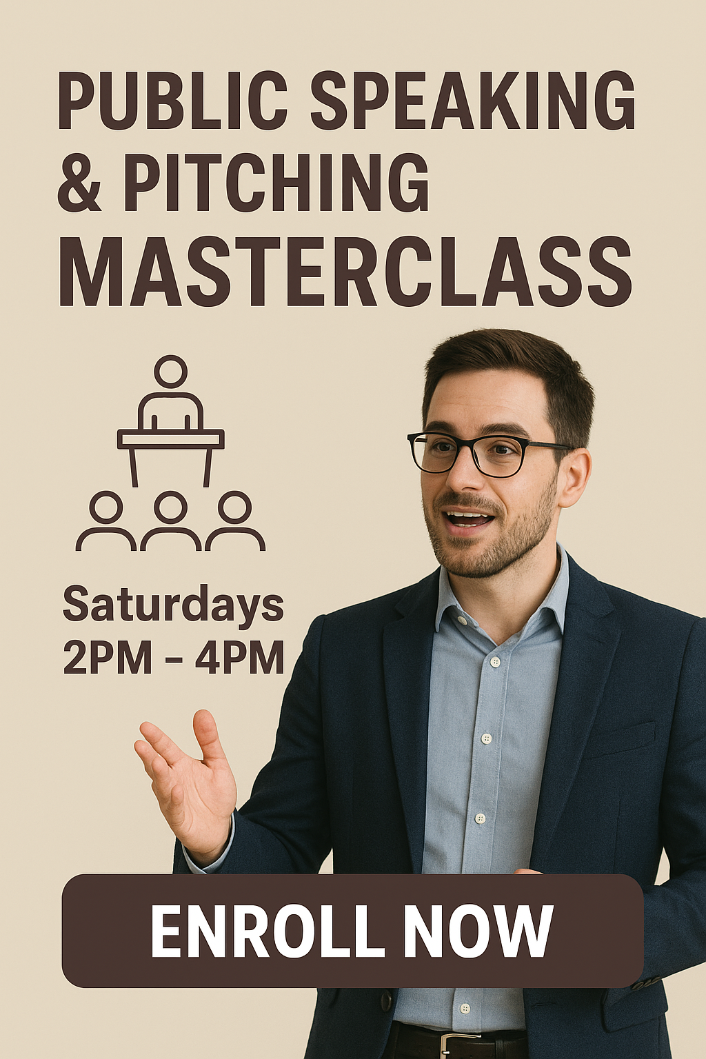 Public Speaking & Pitching Masterclass