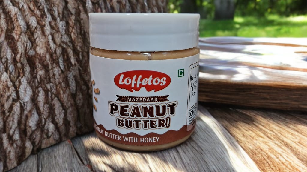 Loffetos Pure peanut butter with honey 100gram