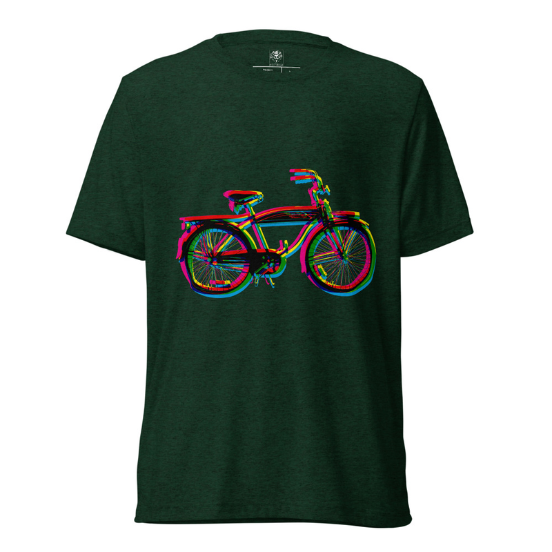 Short sleeve t-shirt vintage Bycicle