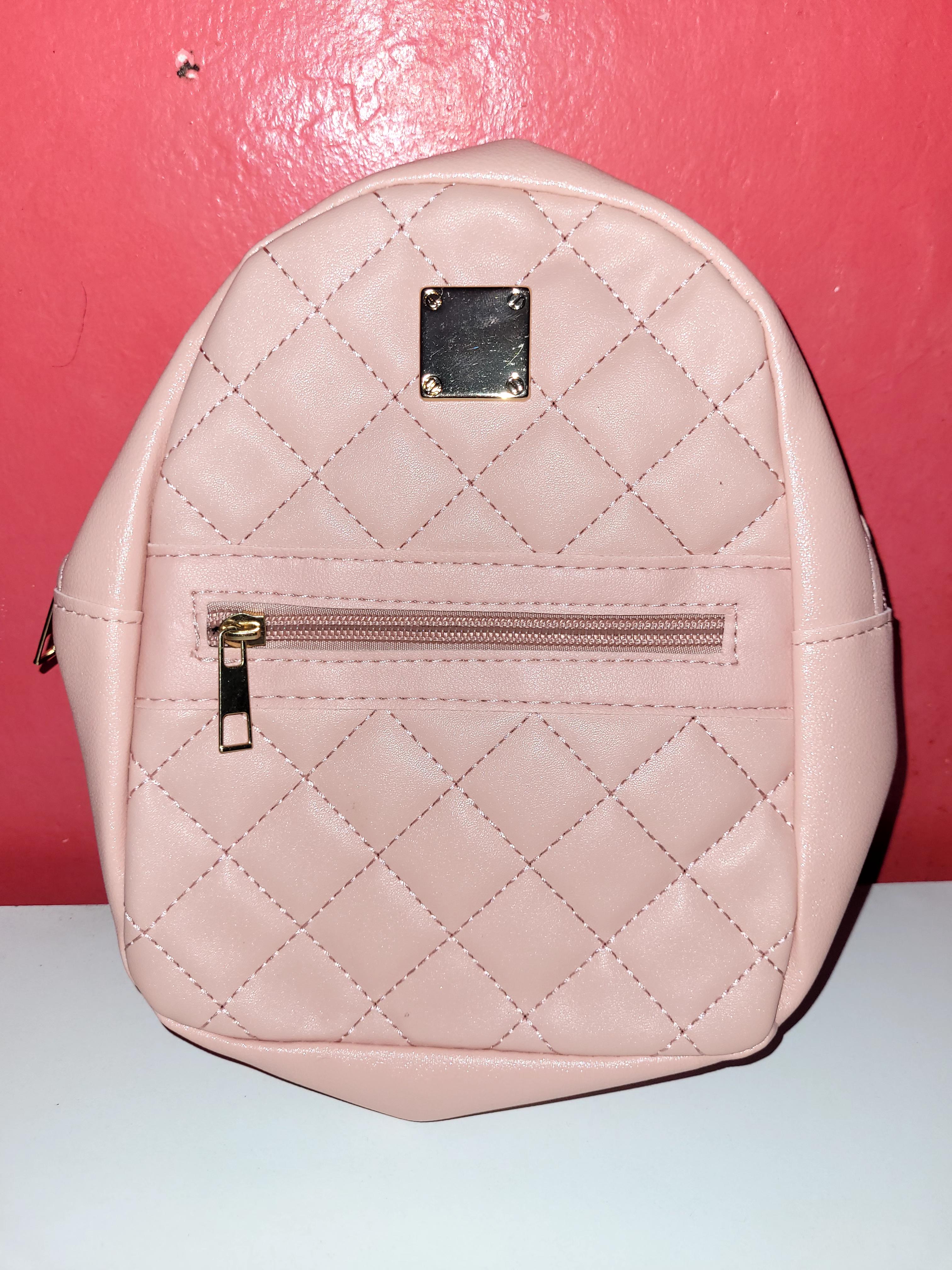 Bolsa de mão feminina rosa
