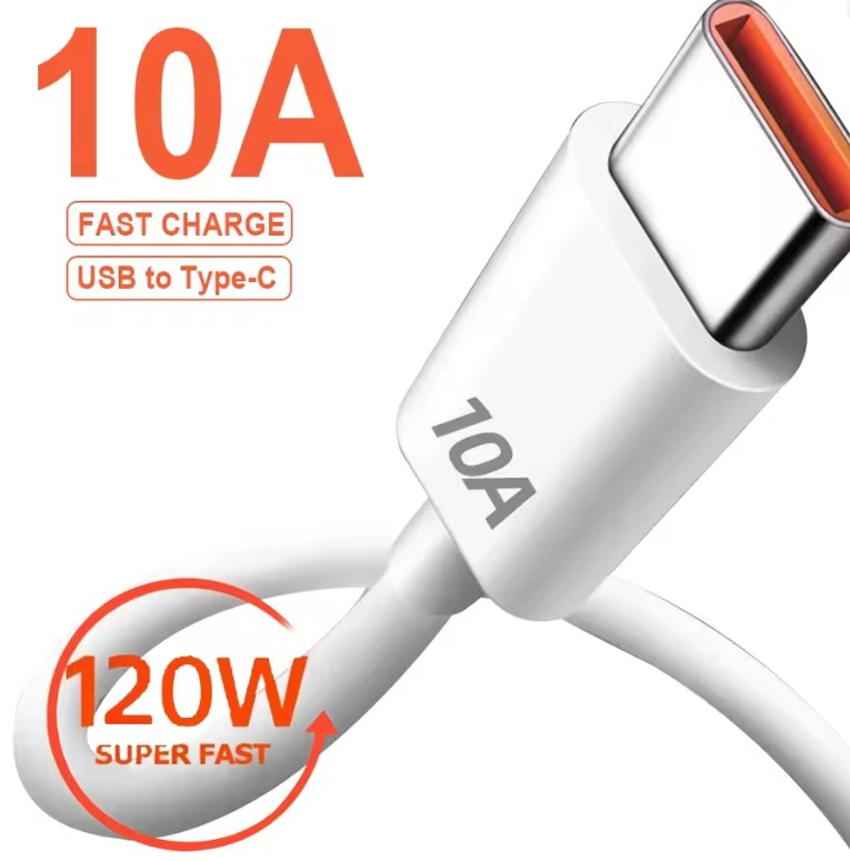 Cabo USB para Type-C 10A
