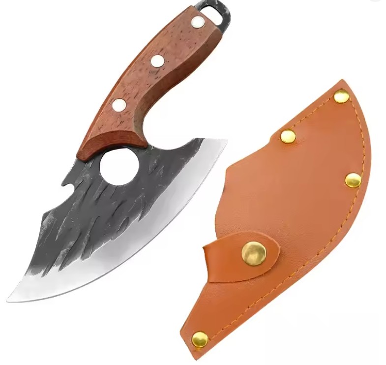 Faca tática de lâmina curva