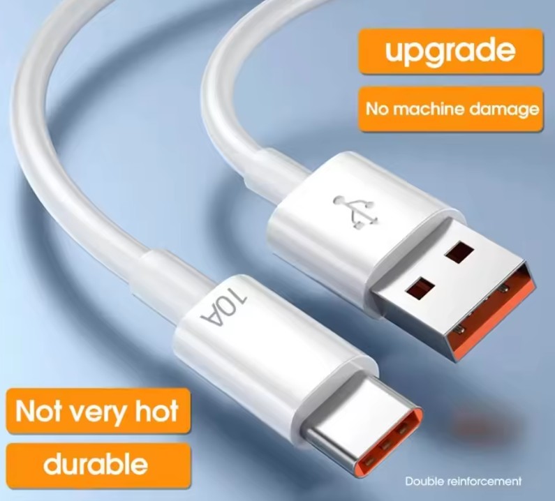 Cabo USB para Type-C 10A