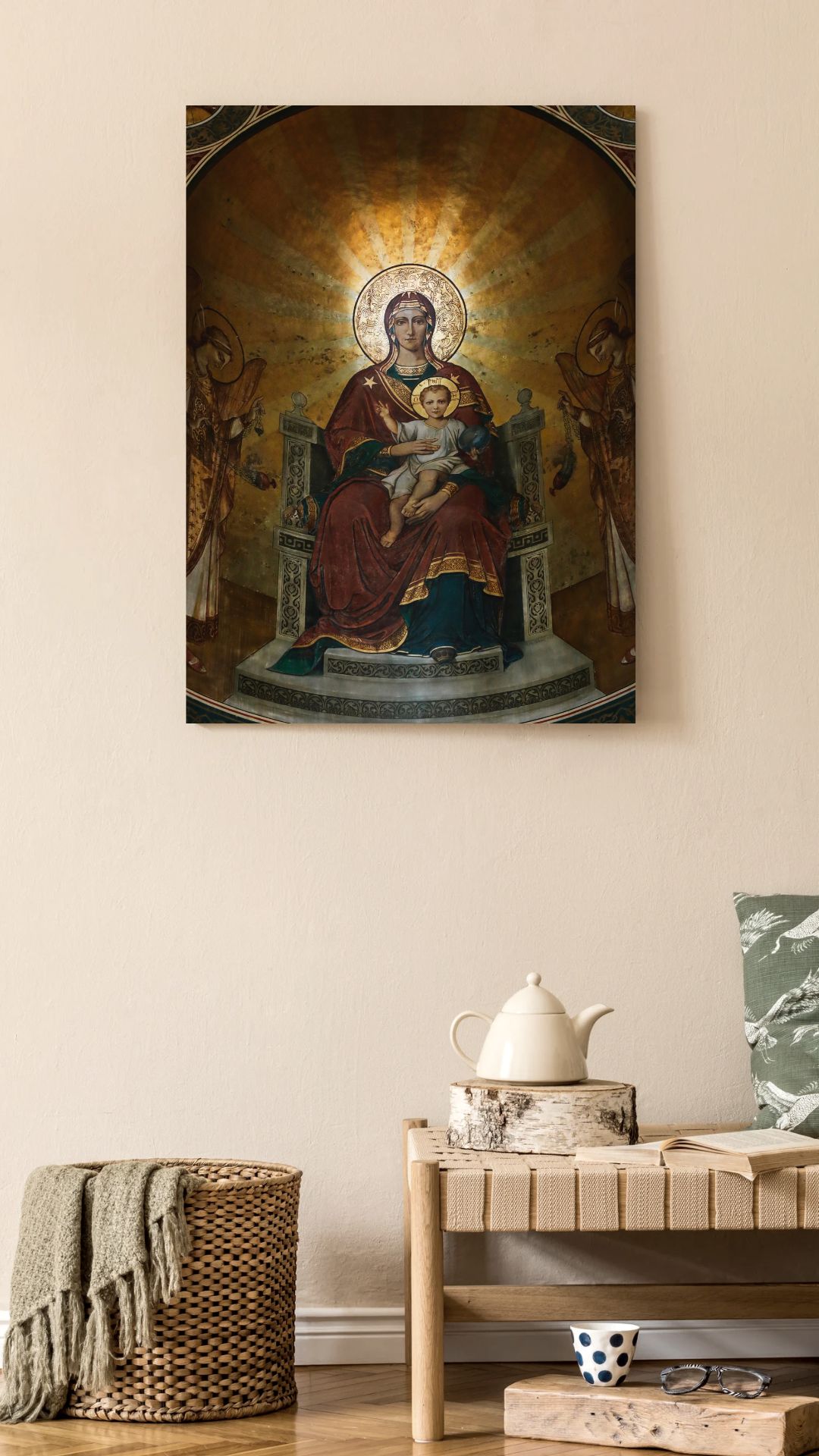 Mother Mary Canvas Wall Art