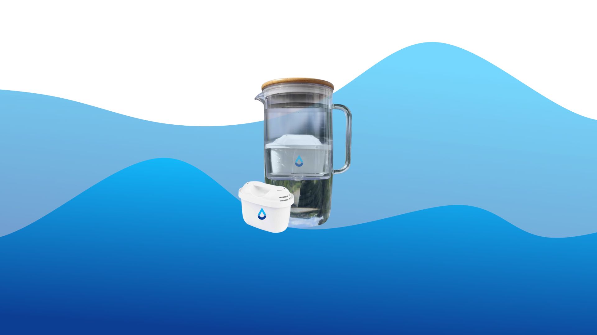 Jarra Awake con 2 Filtros Alcalinos