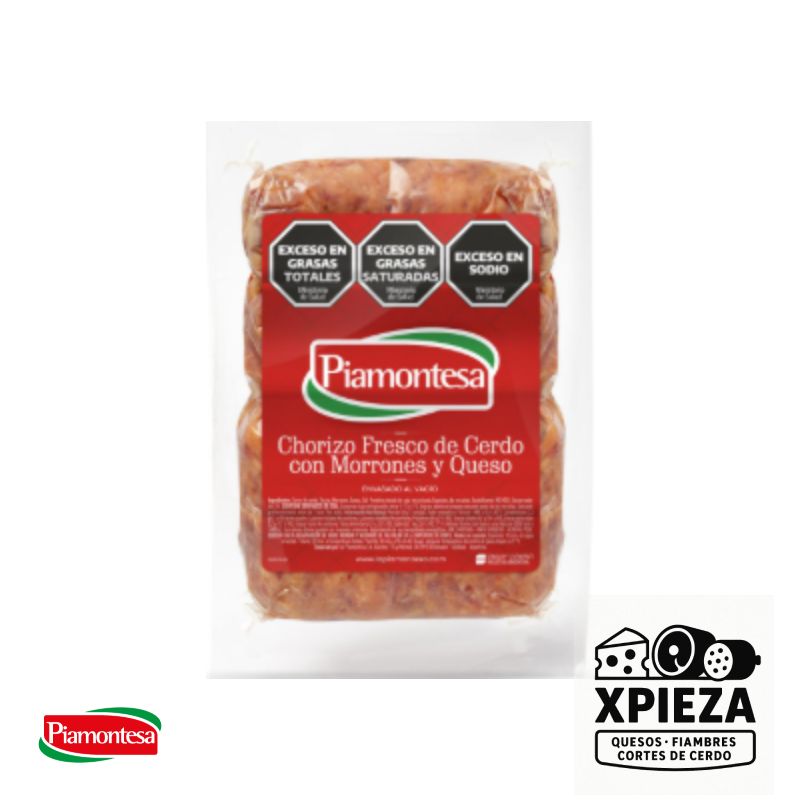 CHORIZO CON MORRÓN Y QUESO