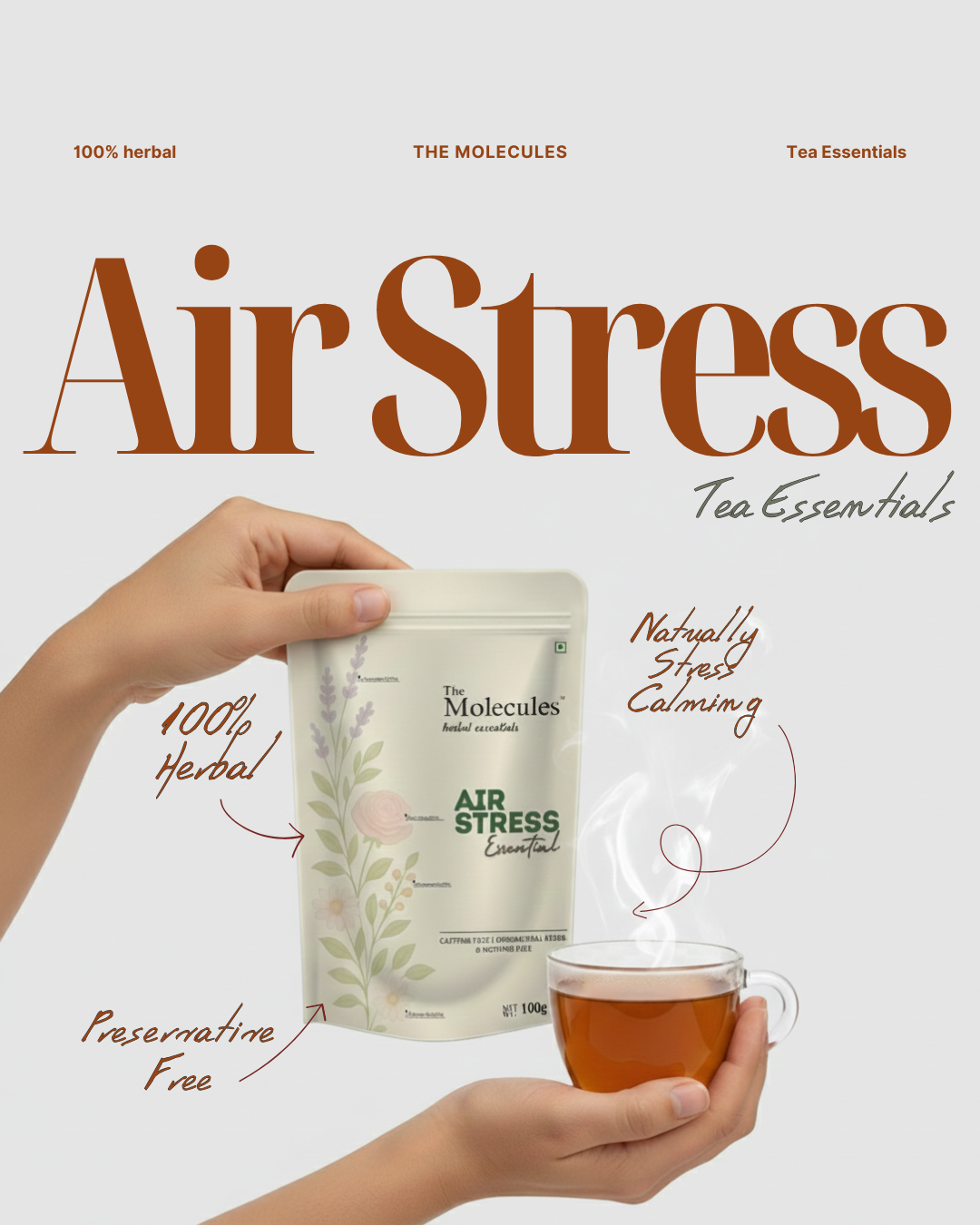 Air Stress Essential  (Coffee & Tea mix)