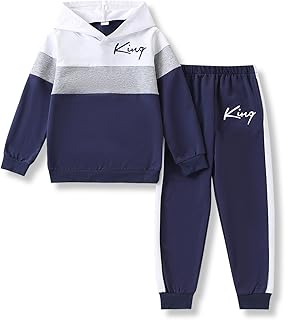 Boys' 'King' Hoodie and Jogger Set