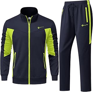 Men's Athletic Tracksuit Set