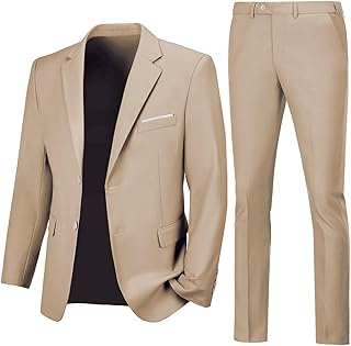 Men's Khaki Suit Set