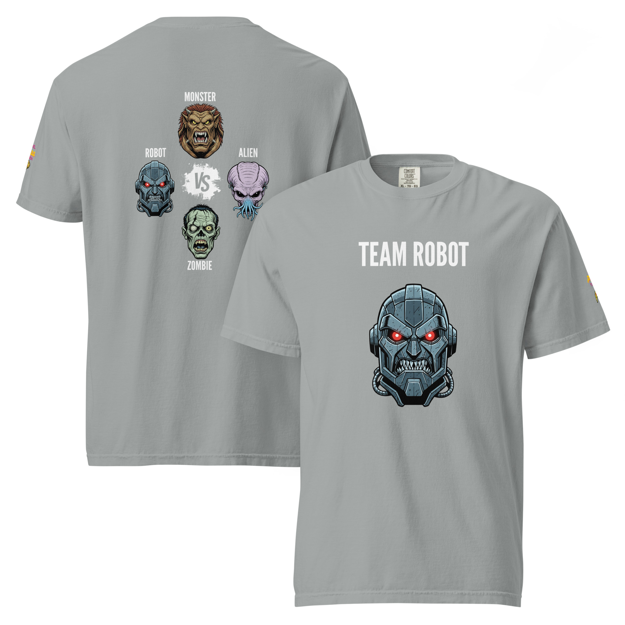 Team Robot Graphic T-Shirt