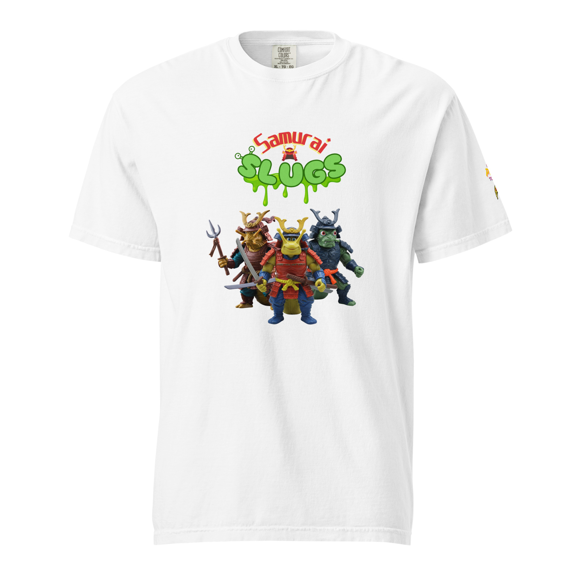 Samurai Slugs Action Crew T-shirt  - Unisex garment-dyed heavyweight t-shirt