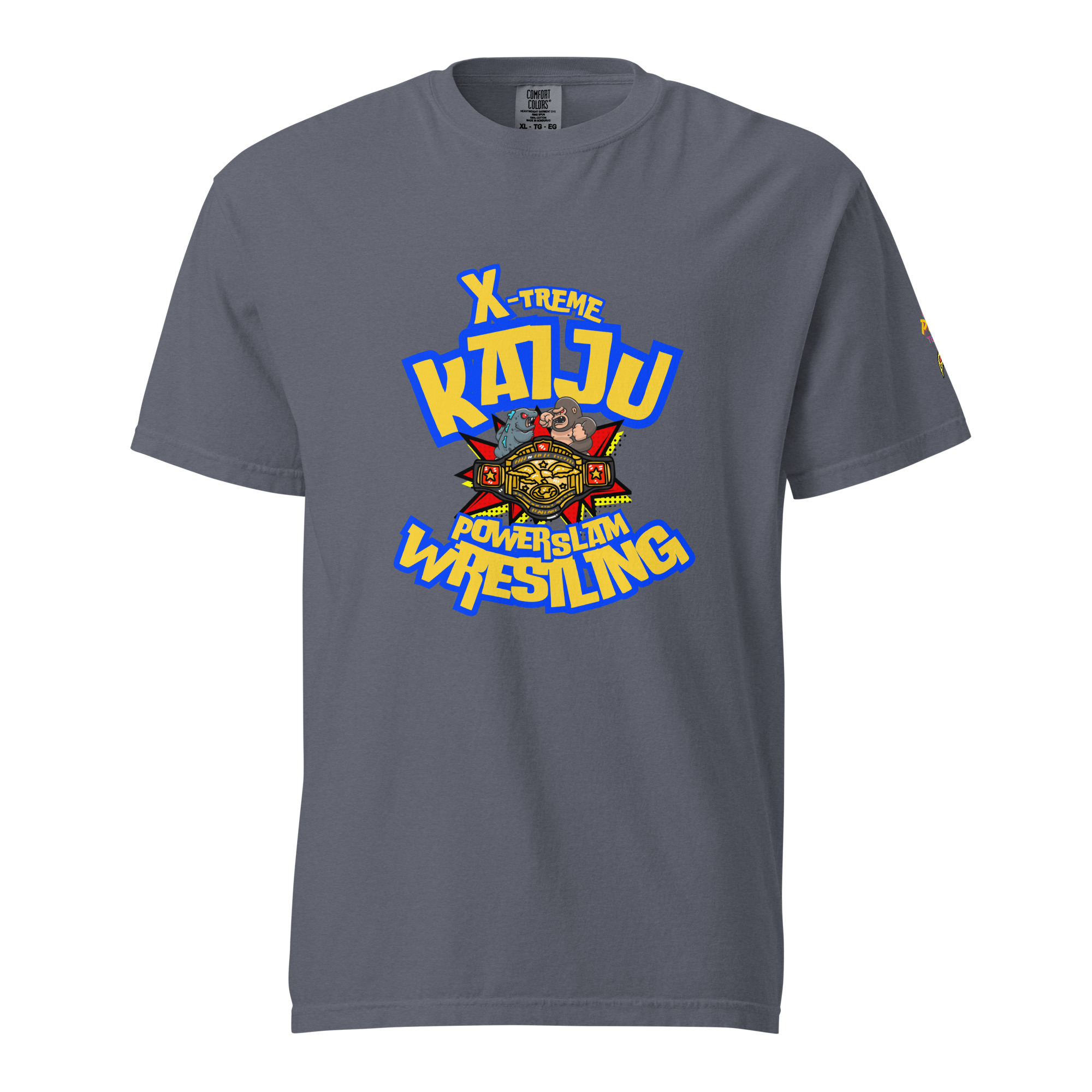 X-treme Kaiju PowerSlam Wrestling - Large Logo - T-shirt