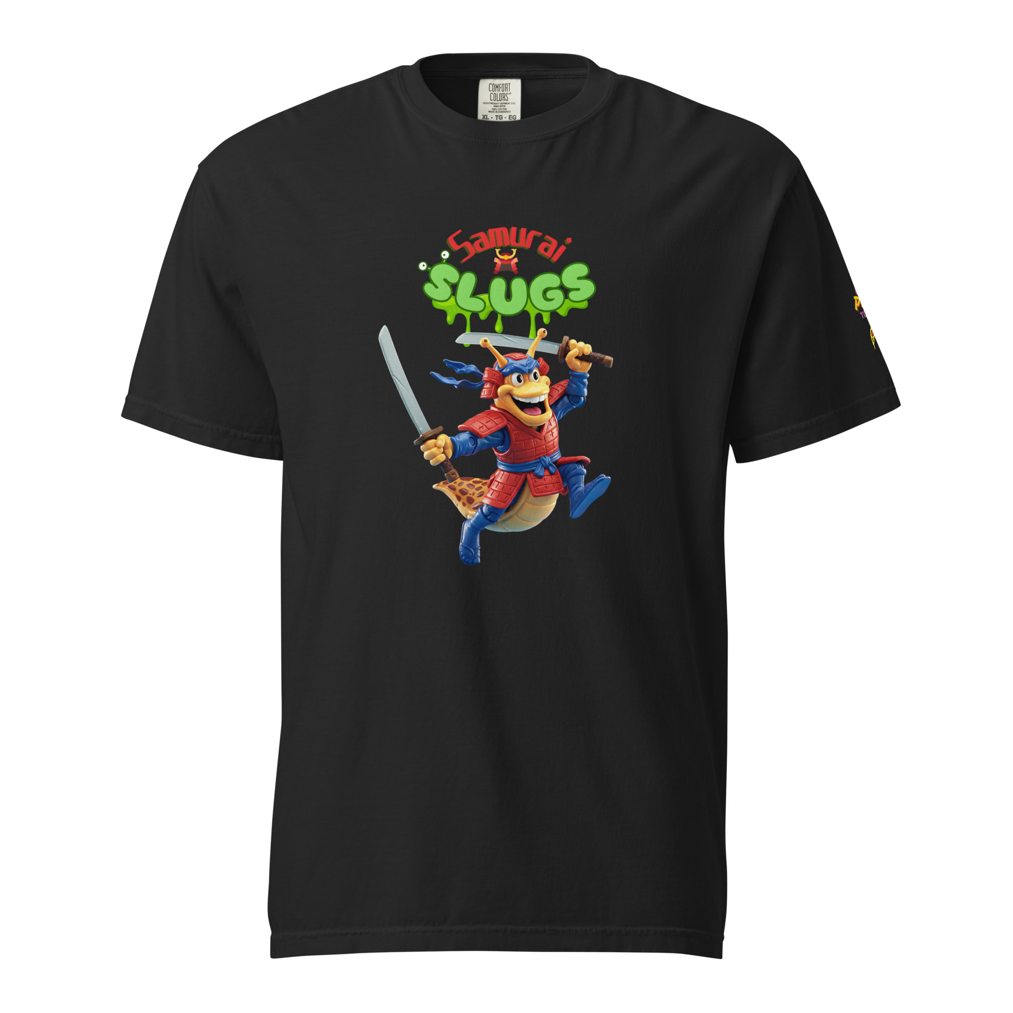 Samurai Slugs Action Hero T-shirt - Unisex garment-dyed heavyweight t-shirt