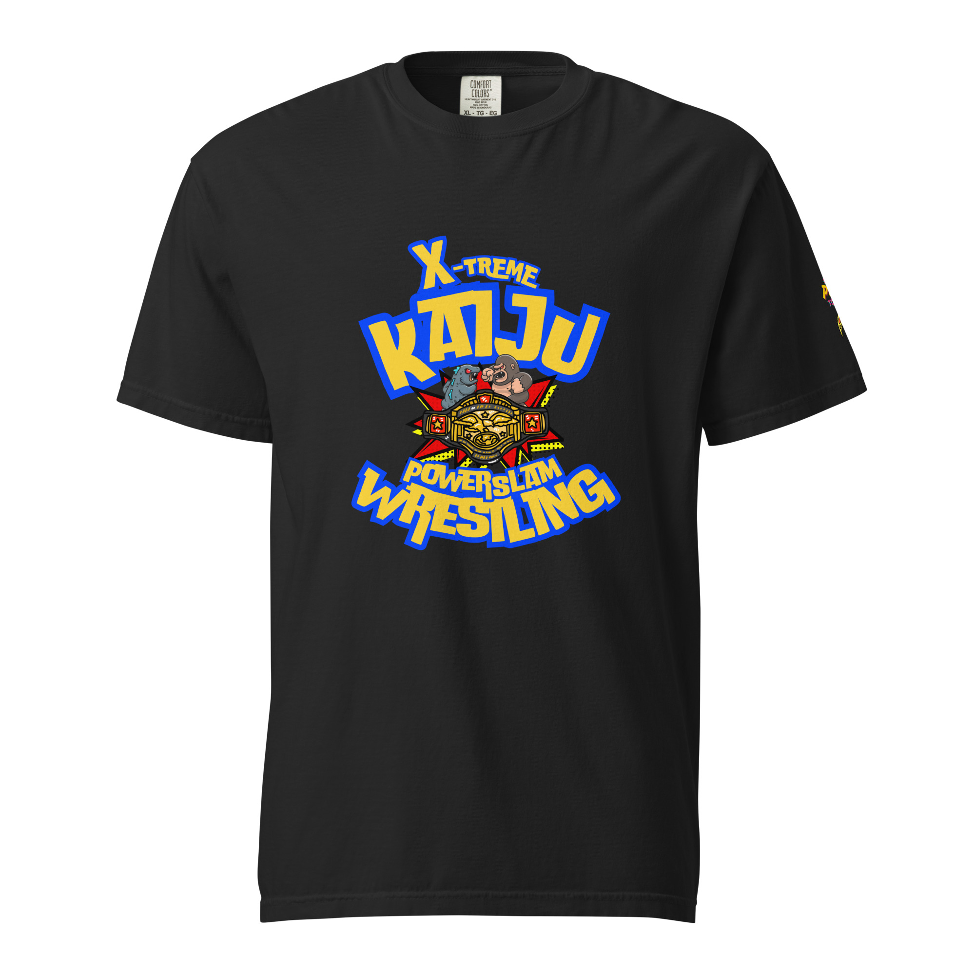 X-treme Kaiju PowerSlam Wrestling - Large Logo - T-shirt