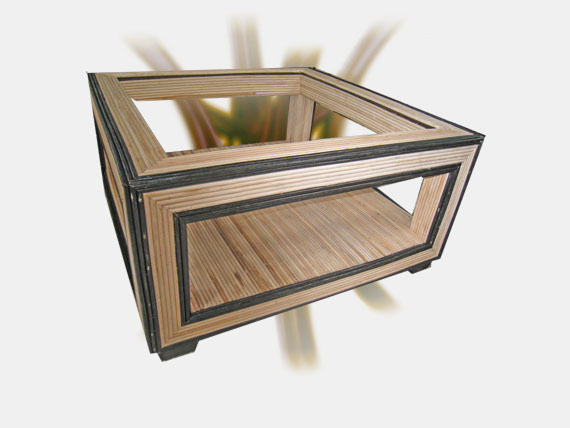 Rectangle modern coffee table