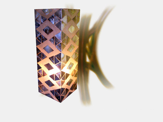 Geometric Pattern Table Lamp