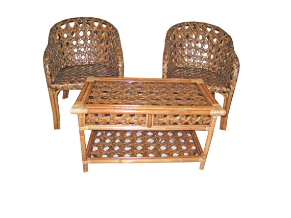 Handcrafted Rattan Furniture Set