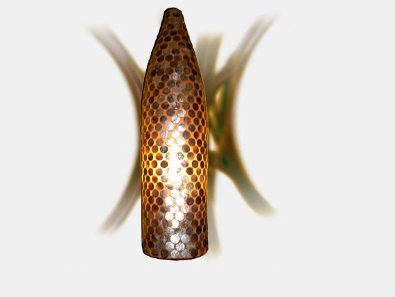 Handcrafted Mosaic Wall Lamp