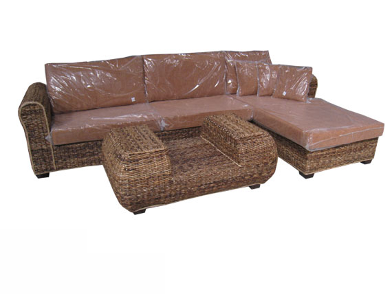 Rattan Sectional Sofa Set