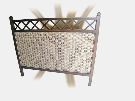 Woven Rattan Headboard