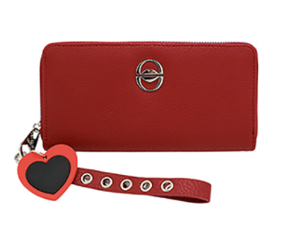 Billetera Oreiro Love roja