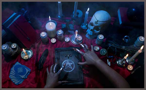 Witchcraft Grimoire Book