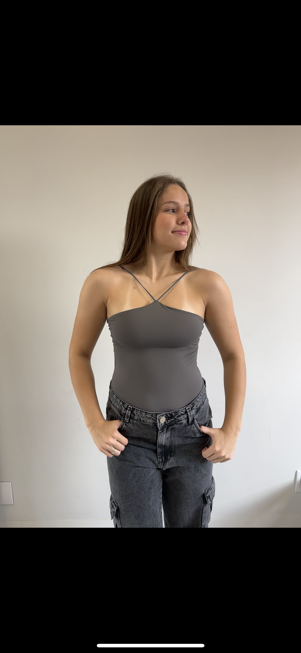 Body Cinza - Nina