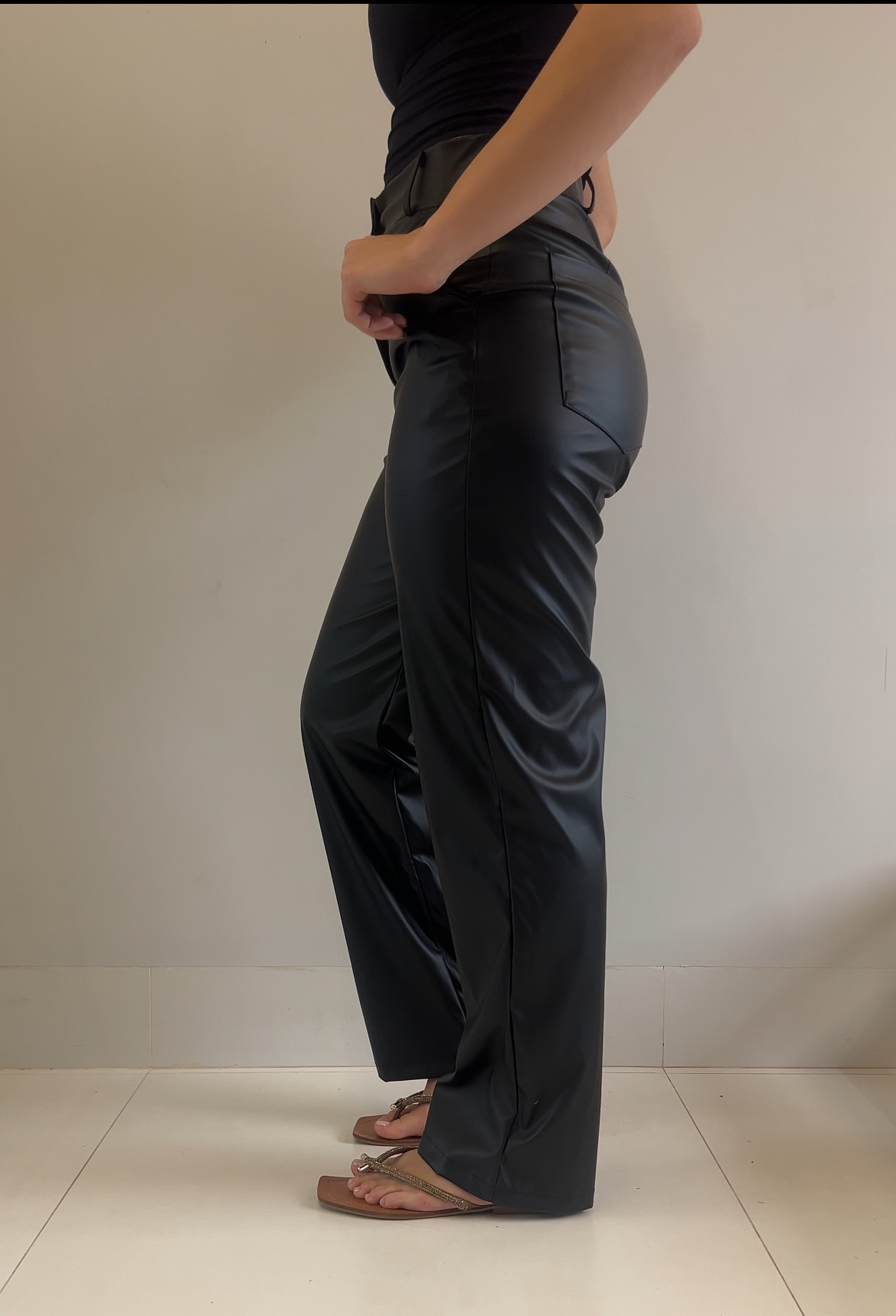 Calça Courino - Lua