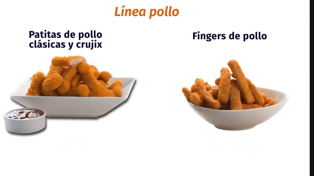 🍗 Patitas de pollo Clásicas y Crujix ✨ Fingers de pollo