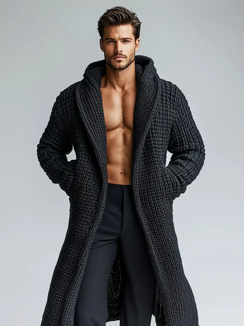 Maison Vanderlei "Acceleré" Hand-Knit Long Cardigan