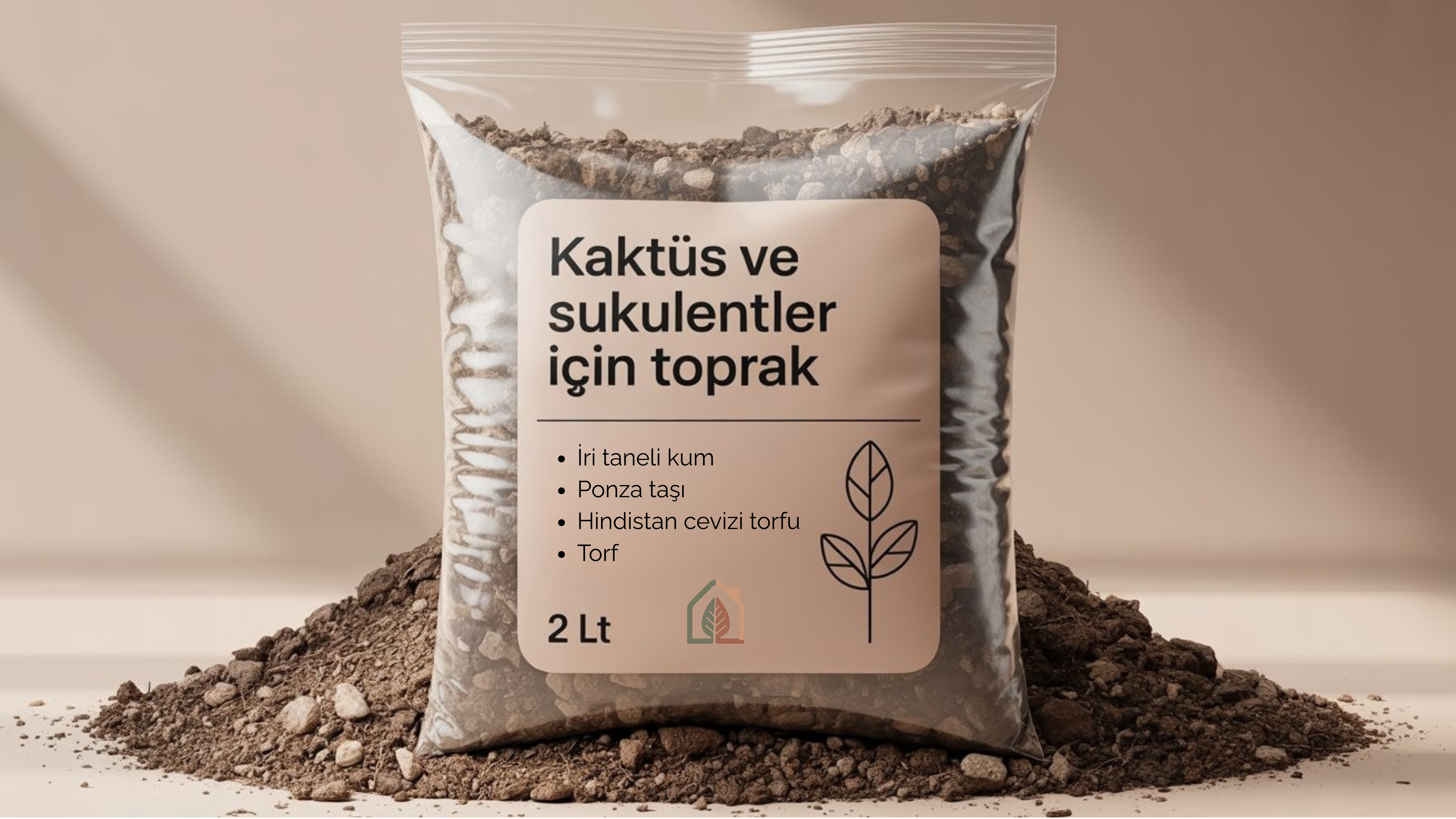 Kaktüs ve Sukulentler için Toprak