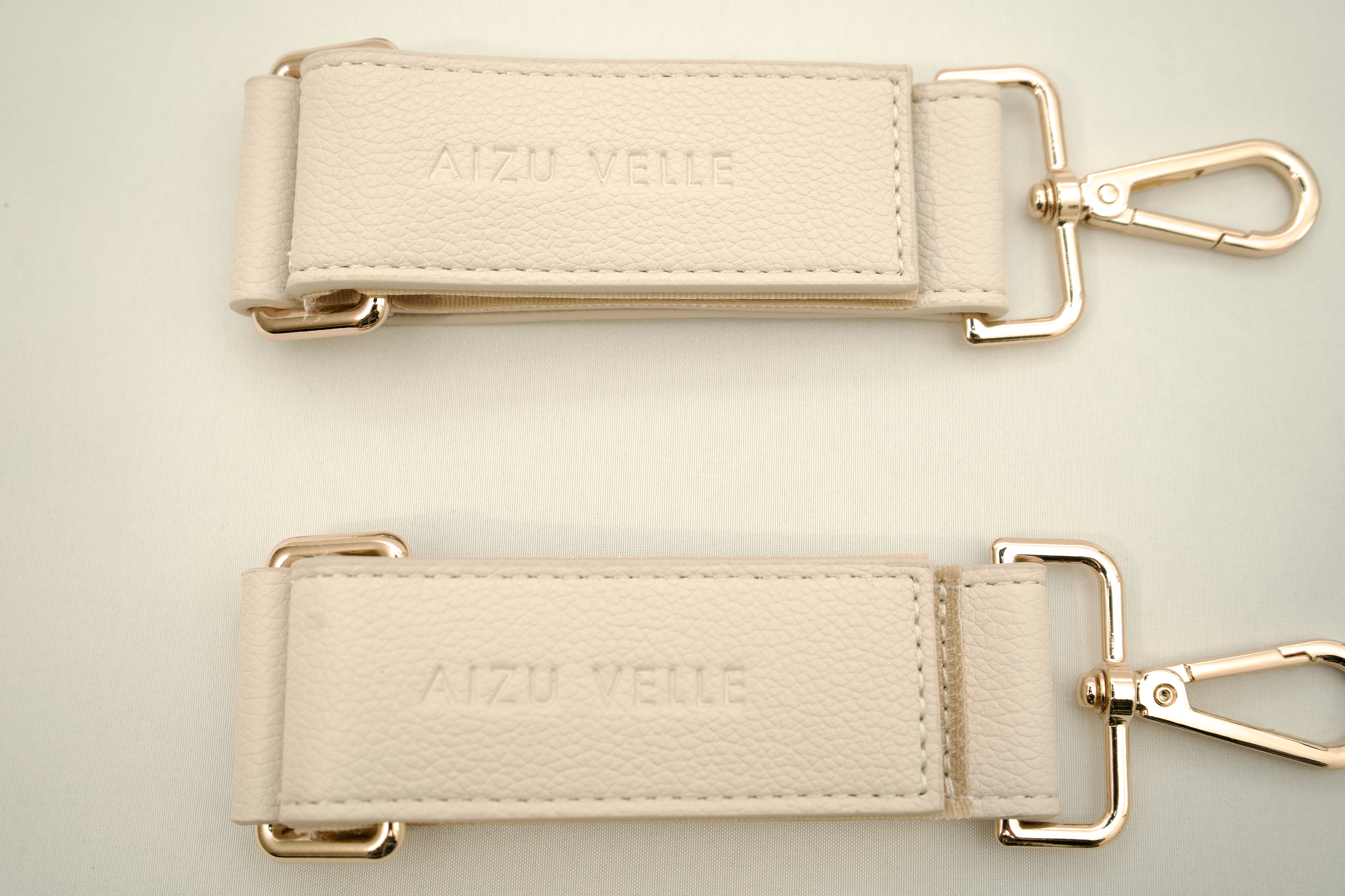 Infantella Pram Clips | Vegan Leather - Almond