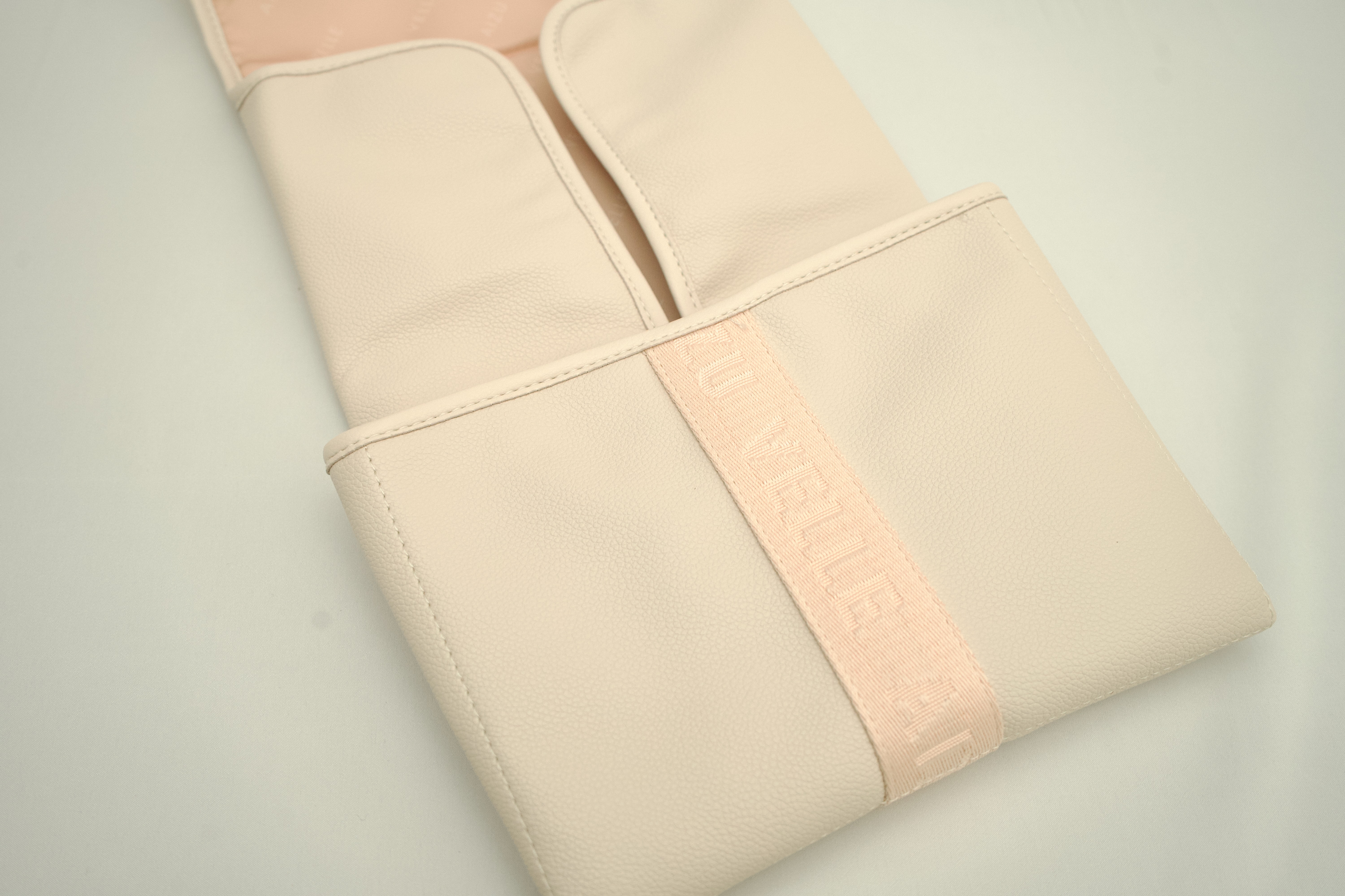 Infantella Baby Changing Mat | Vegan Leather - Almond